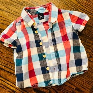 BabyGap - Toddler Boys Plaid Button Down Shirt